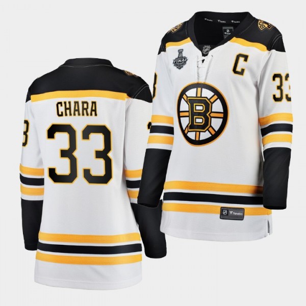 Zdeno Chara #33 Bruins Stanley Cup Final 2019 Home...