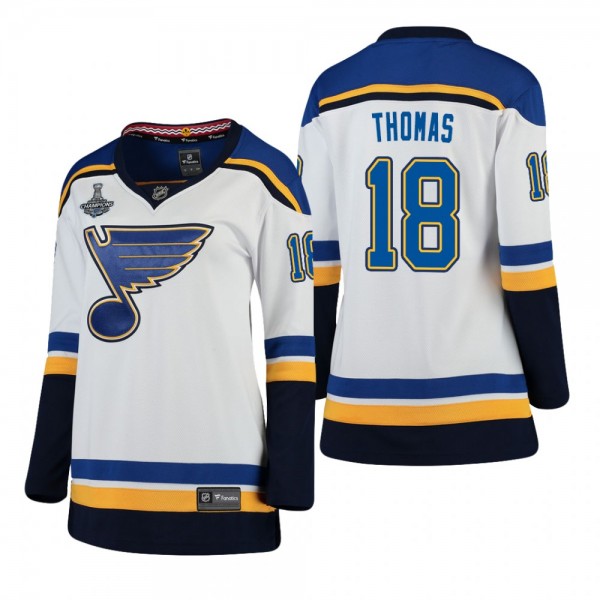 Blues Robert Thomas #18 2019 Stanley Cup Champions...