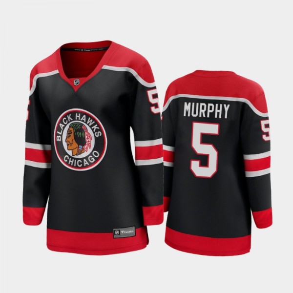 Women Chicago Blackhawks Connor Murphy #5 2021 Special Edition Jersey - Black