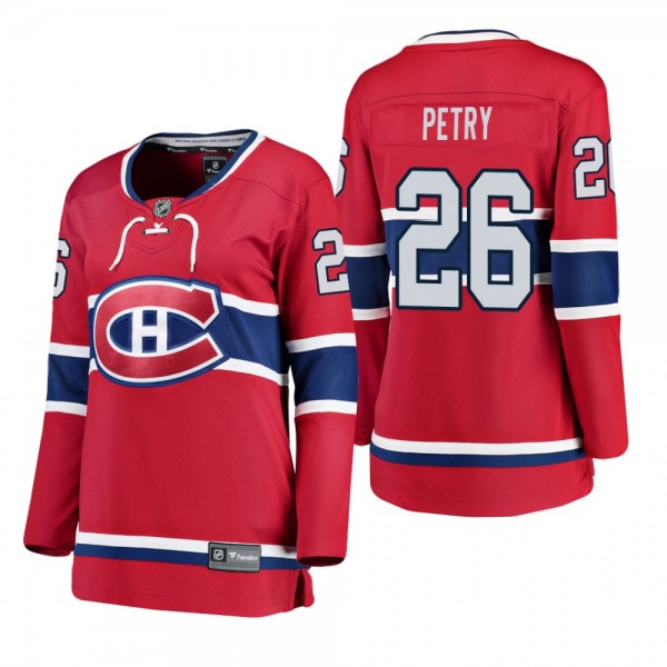 Women's Jeff Petry #26 Montreal Canadiens Home Bre...