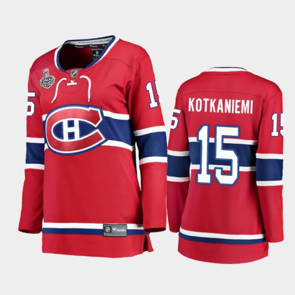 Women Montreal Canadiens Jesperi Kotkaniemi #15 20...