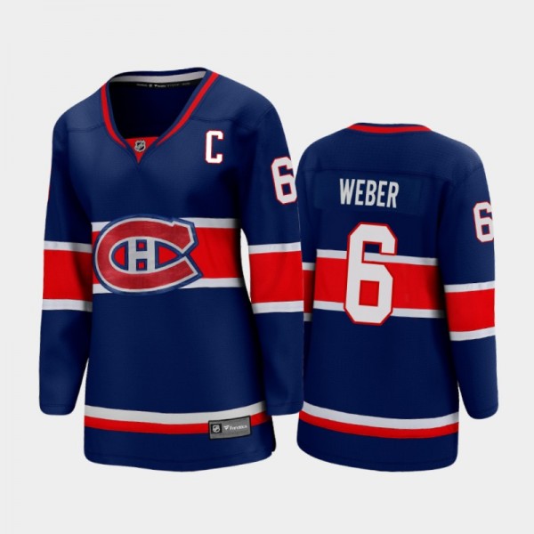2020-21 Women's Montreal Canadiens Shea Weber #6 S...