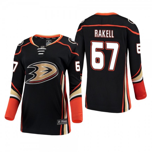 Women's Rickard Rakell #67 Anaheim Ducks Home Brea...