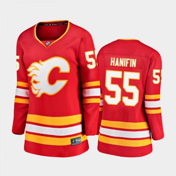 2020-21 Women's Calgary Flames Noah Hanifin #55 Ho...