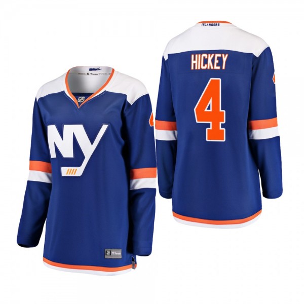Women's Thomas Hickey #4 New York Islanders 2018-19 Alternate Fanatics Breakaway Blue Bargain Jersey
