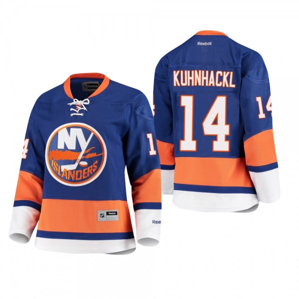 Tom Kuhnhackl Islanders Home Royal Women's Premier Player Jersey Low-Priced