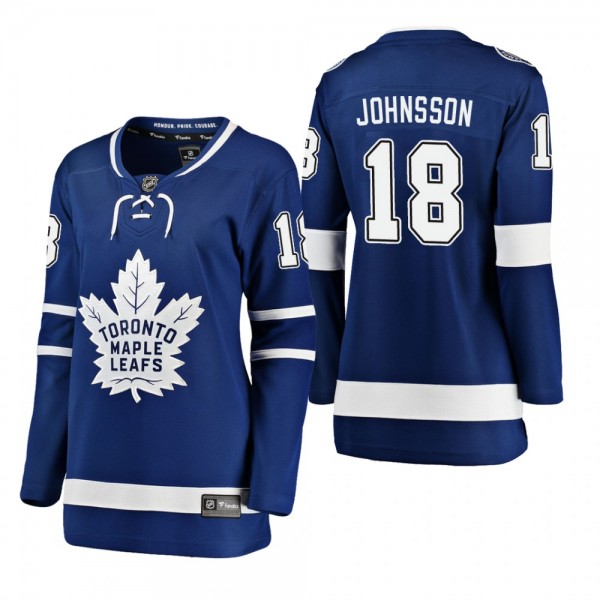 Women's Andreas Johnsson #18 Toronto Maple Leafs H...