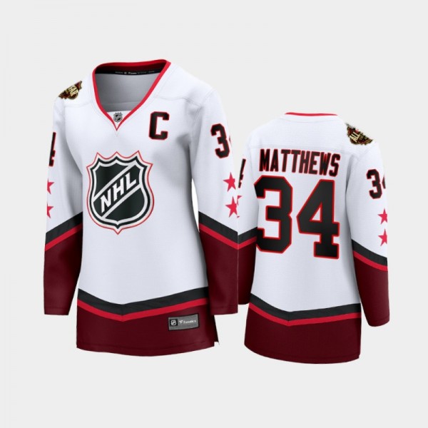 Women Toronto Maple Leafs Auston Matthews #34 2022...