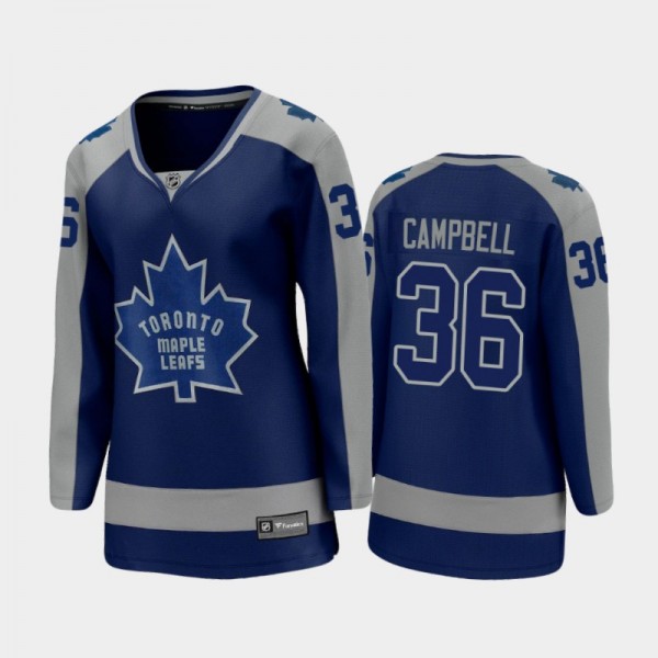 2021 Women Toronto Maple Leafs Jack Campbell #36 R...