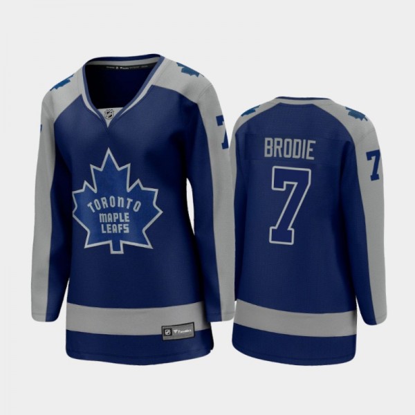 2020-21 Women's Toronto Maple Leafs T.J. Brodie #7...