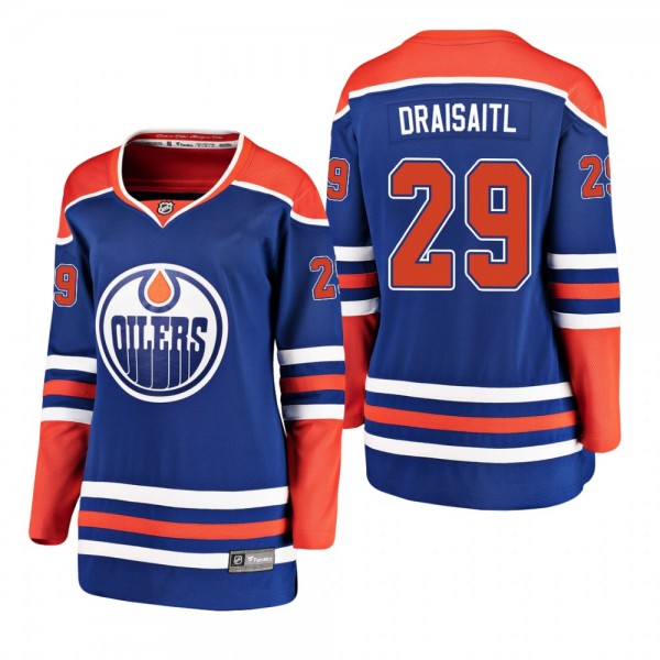 Women's Leon Draisaitl #29 Edmonton Oilers 2019 Al...