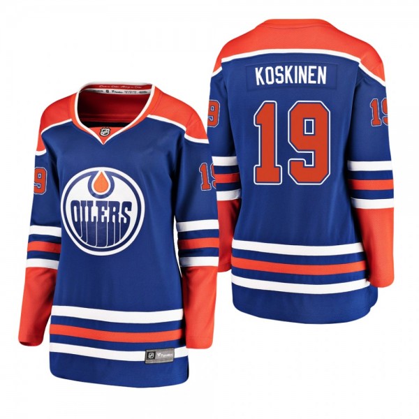 Women's Mikko Koskinen #19 Edmonton Oilers 2019 Al...
