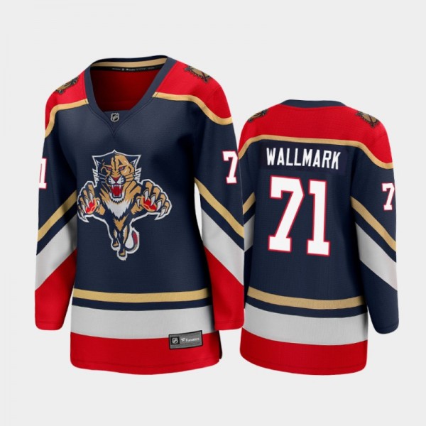 2021 Women Florida Panthers Lucas Wallmark #71 Spe...