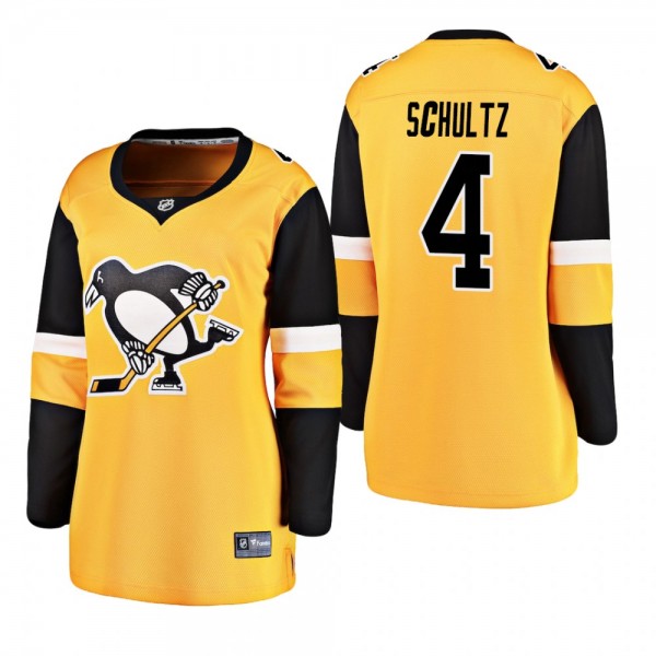 Women's Justin Schultz #4 Pittsburgh Penguins 2019...