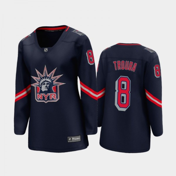 2020-21 Women's New York Rangers Jacob Trouba #8 R...