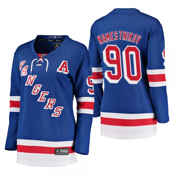 Women's Vladislav Namestnikov #90 New York Rangers...