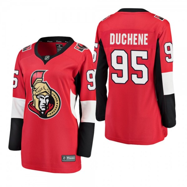 Women's Matt Duchene #95 Ottawa Senators Home Breakaway Player Red Bargain Jersey