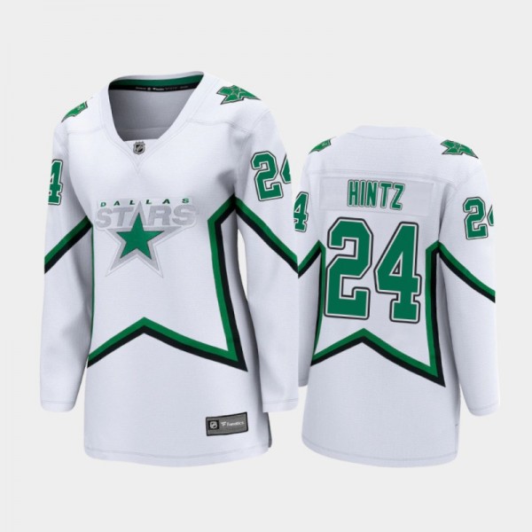 Women Dallas Stars Roope Hintz #24 2021 Special Edition Jersey - White