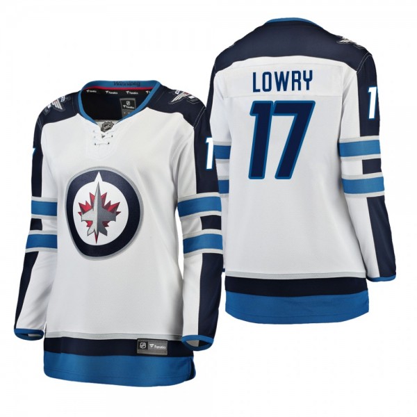 Women's Adam Lowry #17 Winnipeg Jets Away Breakawa...