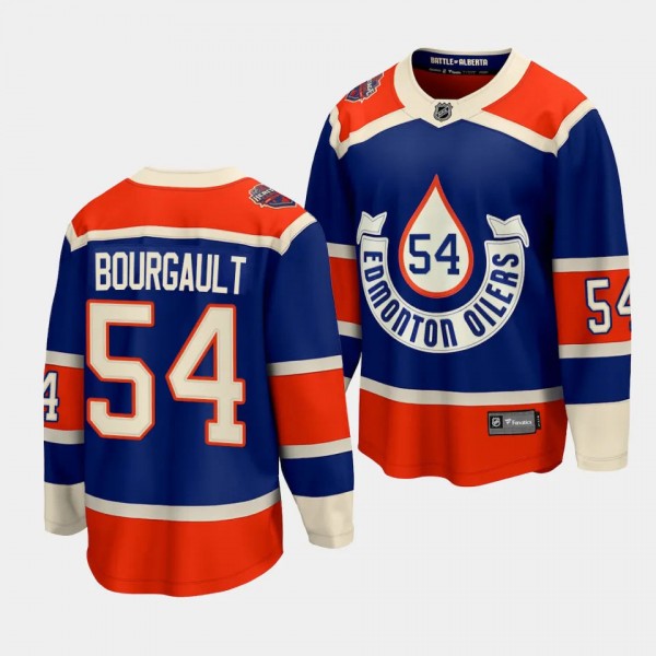 Xavier Bourgault Edmonton Oilers 2023 NHL Heritage...