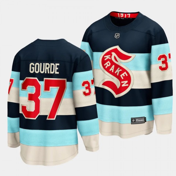 2024 NHL Winter Classic Seattle Kraken Yanni Gourd...