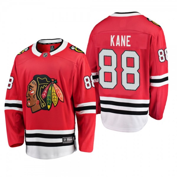 Youth Chicago Blackhawks Patrick Kane #88 Home Low-Priced Breakaway Player Red Jersey