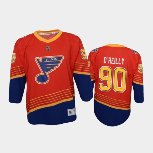 Youth St. Louis Blues Ryan O'Reilly #90 Reverse Re...