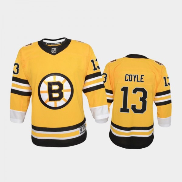 Youth Boston Bruins Charlie Coyle #13 Reverse Retr...