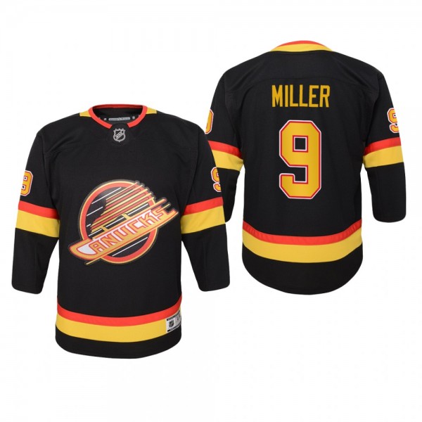 Youth Vancouver Canucks J. T. Miller #9 Throwback ...