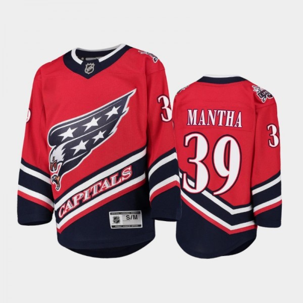 Youth Washington Capitals Anthony Mantha #39 Special Edition 2021 Red Jersey