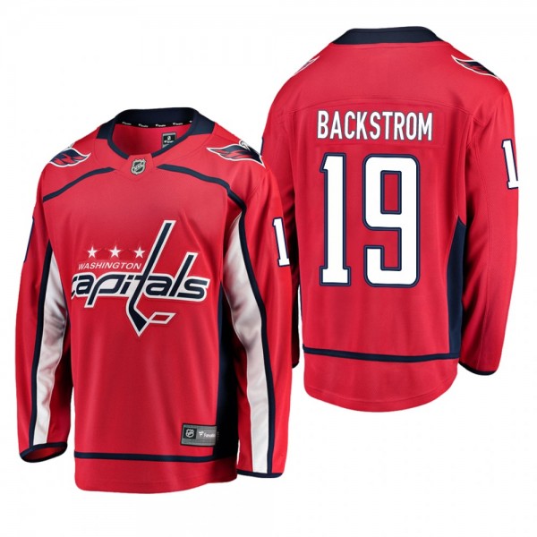 Youth Washington Capitals Nicklas Backstrom #19 Home Low-Priced Breakaway Player Red Jersey