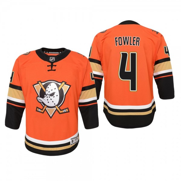 Youth Anaheim Ducks Cam Fowler #4 Alternate 2019-2...