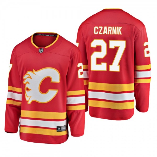 Youth Calgary Flames Austin Czarnik #27 2019 Alter...