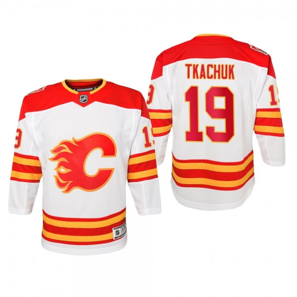 Youth Calgary Flames Matthew Tkachuk #19 2019 Heri...