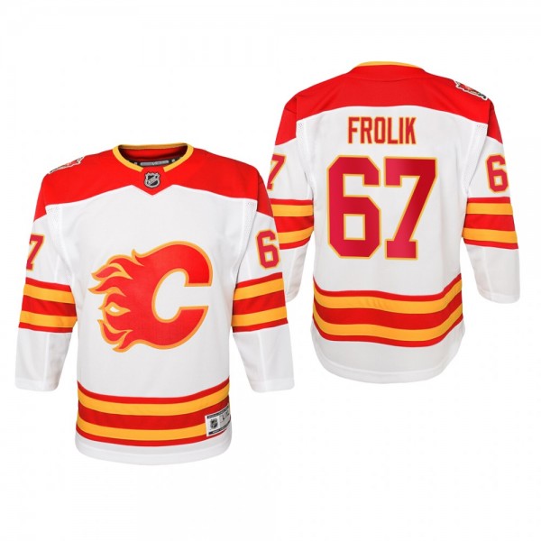 Youth Calgary Flames Michael Frolik #67 2019 Herit...