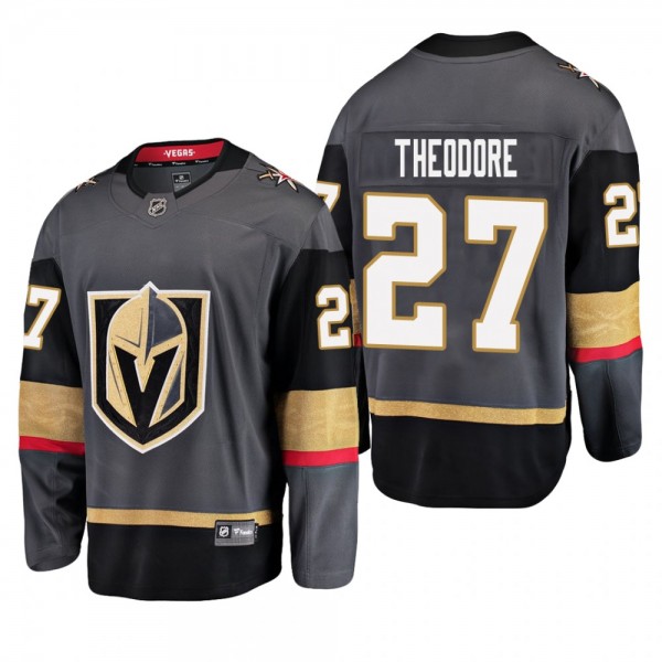 Youth Vegas Golden Knights Shea Theodore #27 Home ...