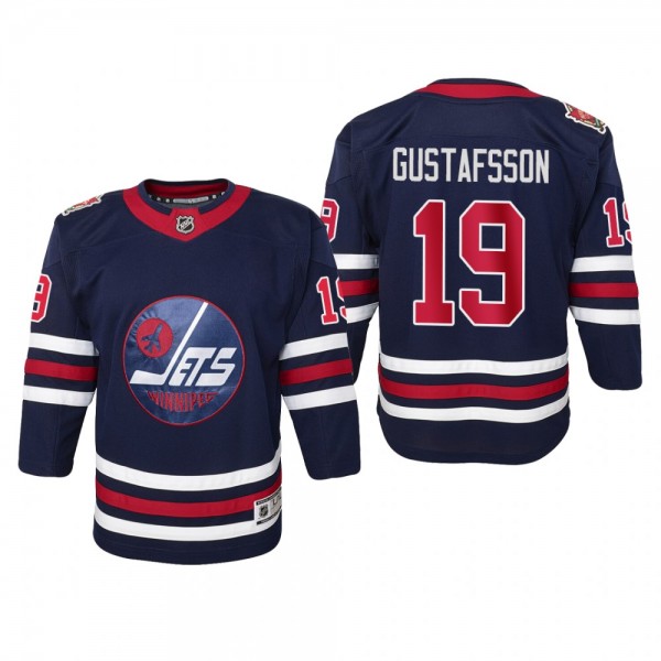 Youth Winnipeg Jets David Gustafsson #19 2019 Heri...