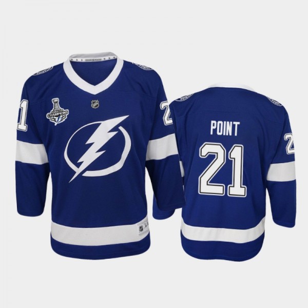 Youth Lightning Brayden Point #21 2020 Stanley Cup...