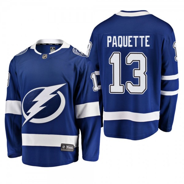 Youth Tampa Bay Lightning Cedric Paquette #13 Home...