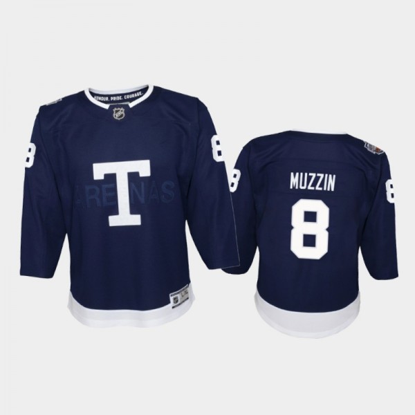 Youth Toronto Maple Leafs Jake Muzzin #8 Heritage ...