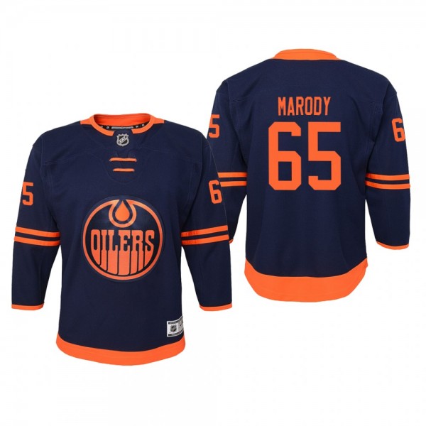 Youth Edmonton Oilers Cooper Marody #65 Alternate ...