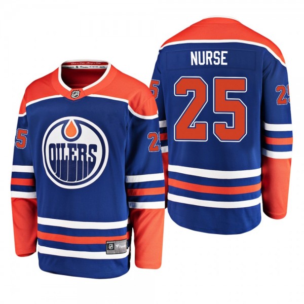 Youth Edmonton Oilers Darnell Nurse #25 2019 Alternate Cheap Breakaway Player  Jersey - Royal