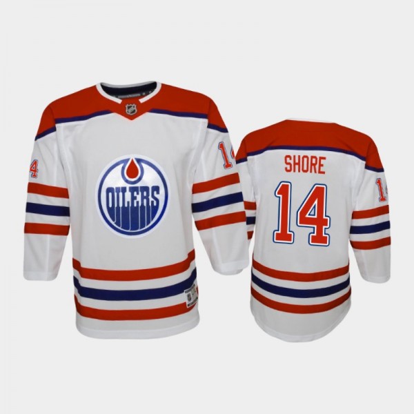 Youth Edmonton Oilers Devin Shore #14 Reverse Retr...