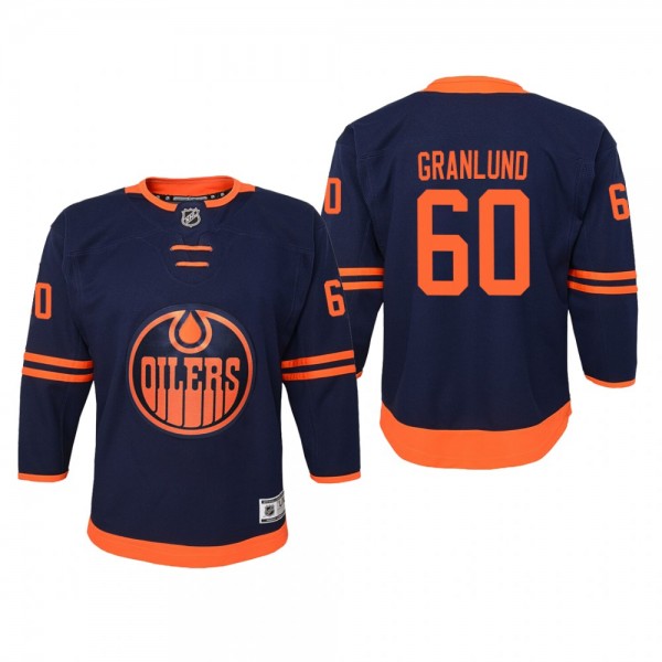 Youth Edmonton Oilers Markus Granlund #60 Alternat...