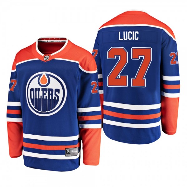 Youth Edmonton Oilers Milan Lucic #27 2019 Alterna...