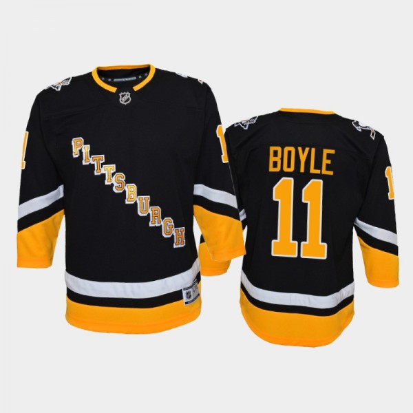 Youth Pittsburgh Penguins Brian Boyle #11 Alternat...