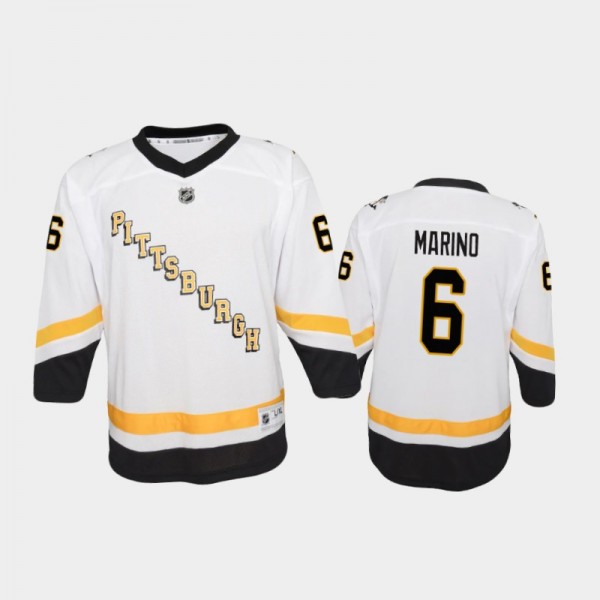Youth Pittsburgh Penguins John Marino #6 Reverse R...