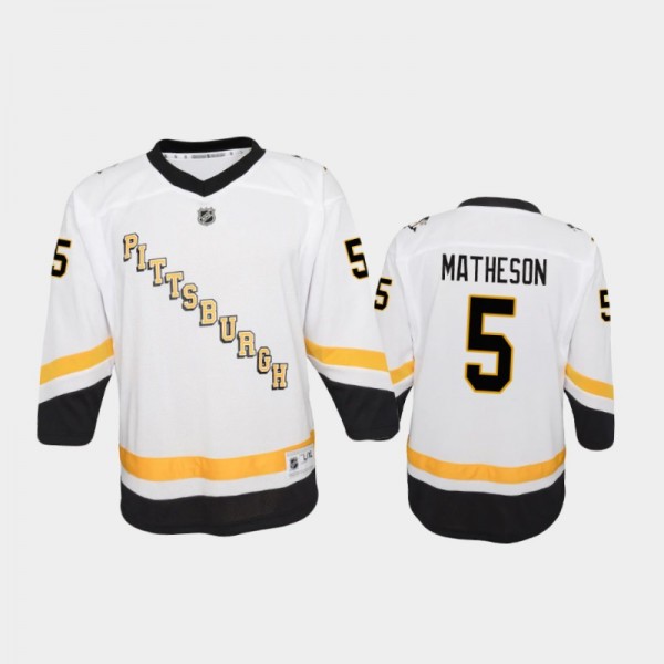 Youth Pittsburgh Penguins Mike Matheson #5 Reverse...
