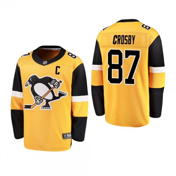 Youth Pittsburgh Penguins Sidney Crosby #87 2019 A...