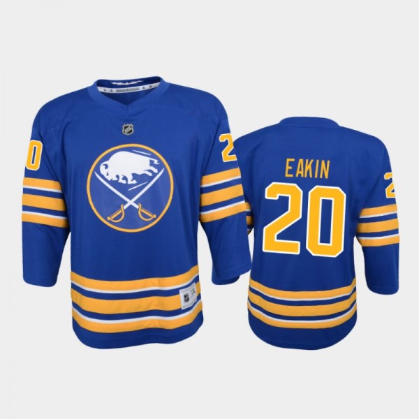 Youth Buffalo Sabres Cody Eakin #20 Home 2020-21 R...